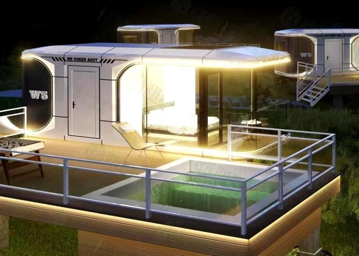 Space Capsule Container House Space Capsule Container House