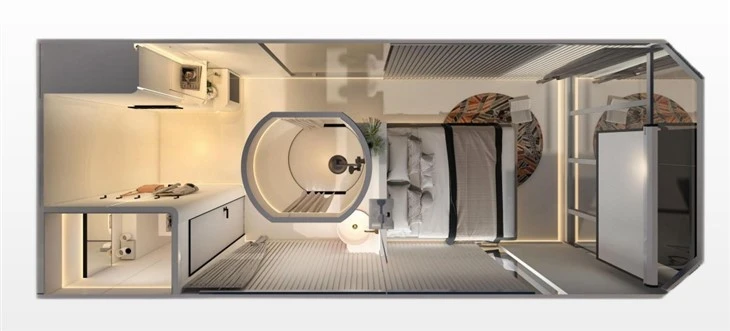Space Capsule Container House Space Capsule Container House
