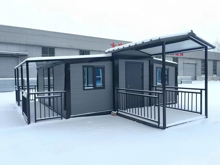 Готовый расширяемый контейнерный дом